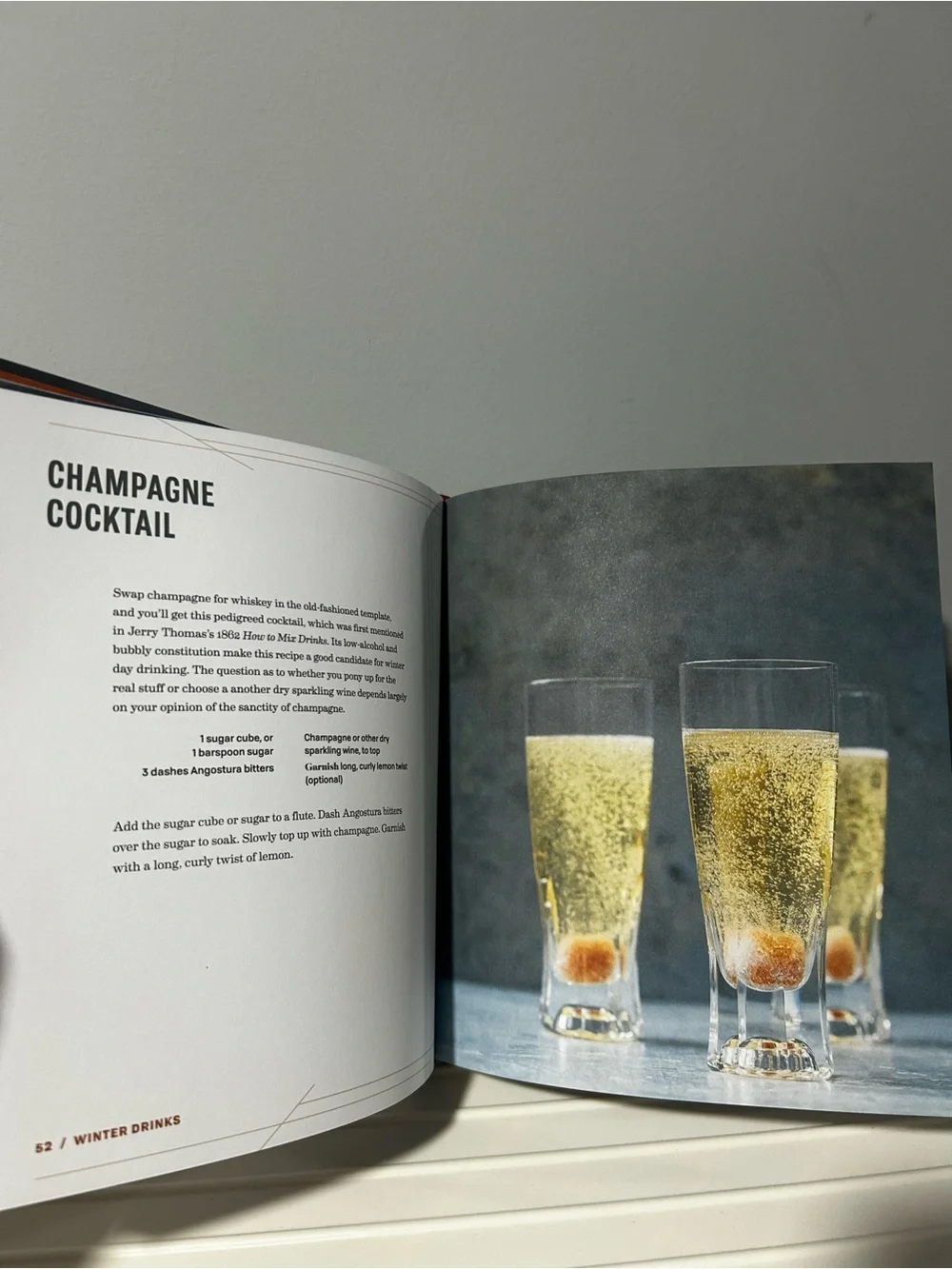 NEW Winter Drinks Hardcover Cocktail Book - 70 Essential Cold-Weather Cocktails
